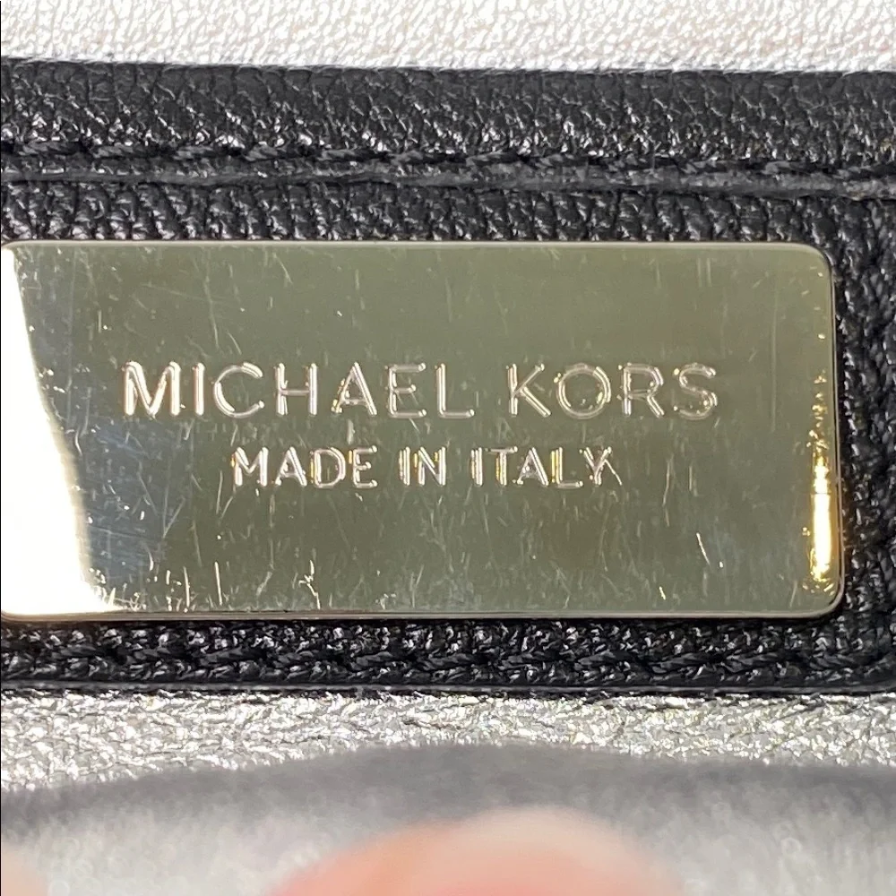 Michael Kors Templeton‎ Clutch with silver-tone hardware Blue snakeskin - Picture 6 of 10